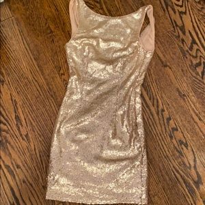 Gold Sparkle Dress